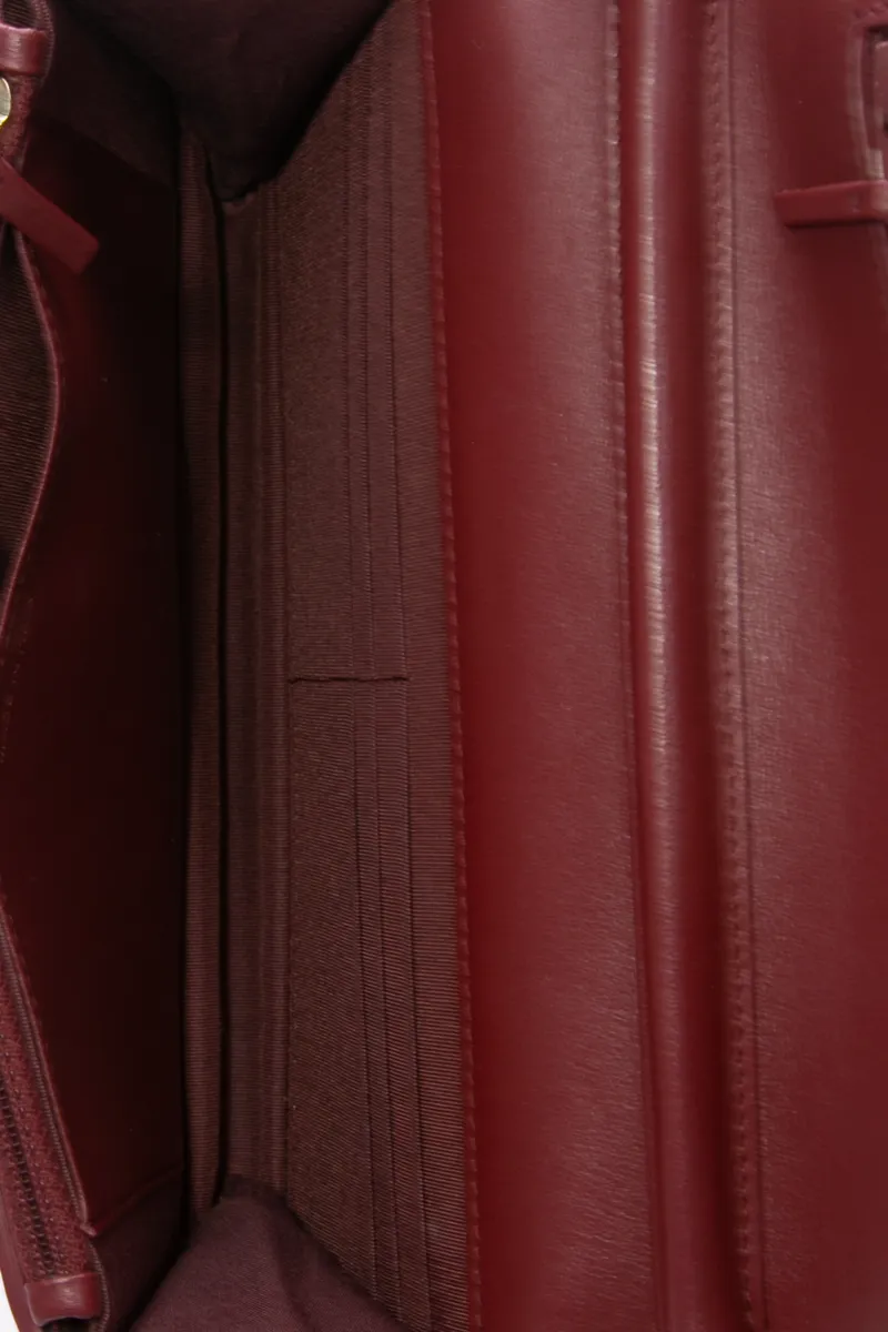 Paris-Hamburg Elaphe Double Chevron Wallet On Chain