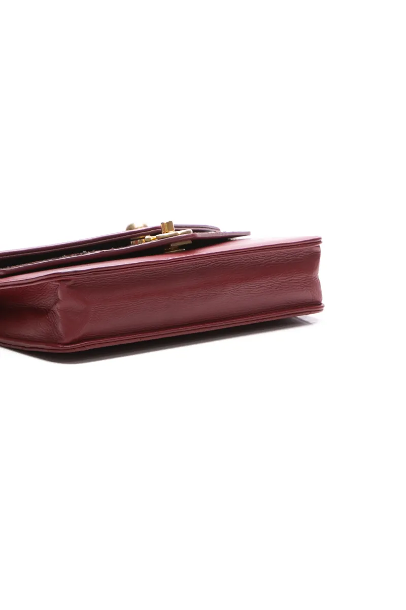 Paris-Hamburg Elaphe Double Chevron Wallet On Chain
