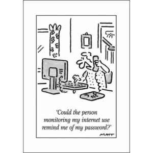 Password - Matt (greeting card)