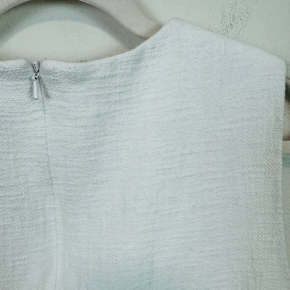 Pearl By Lela Rose Sleeveless cotton dress size 10 button front Missing …