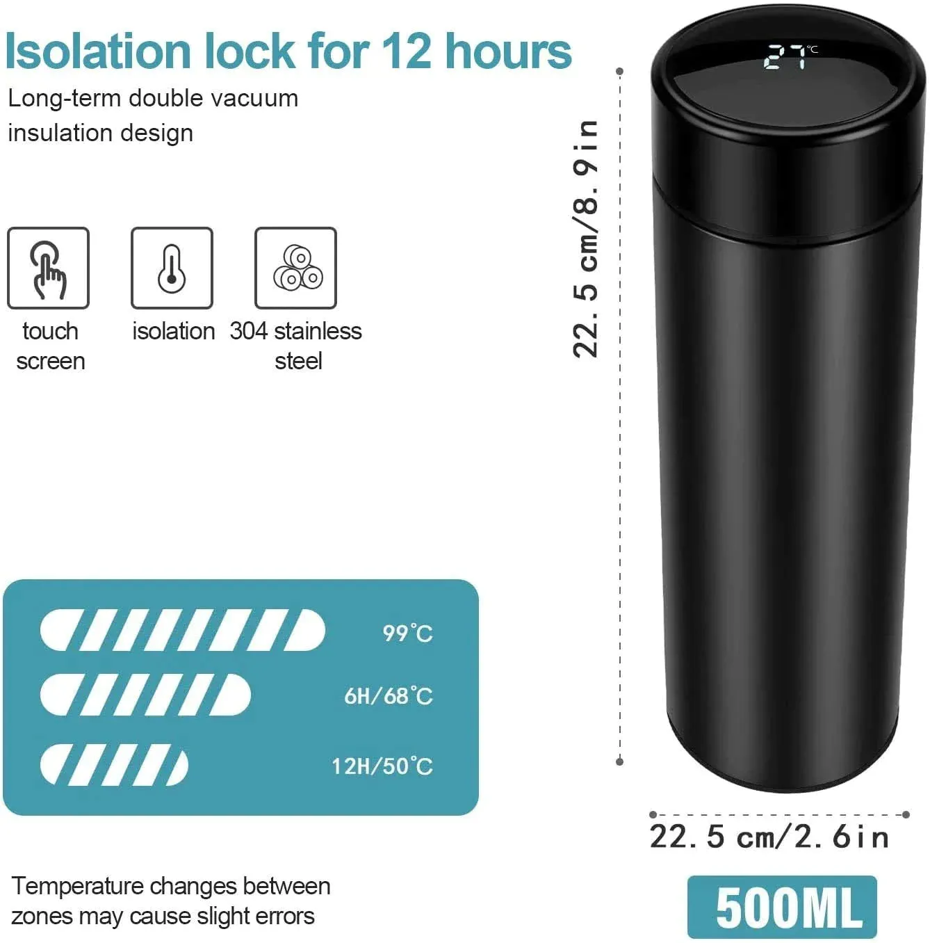 Personalized Temperature Bottle, Stainless Steel Mug &  All in One Men's Combo (4 pcs) - Olive Green