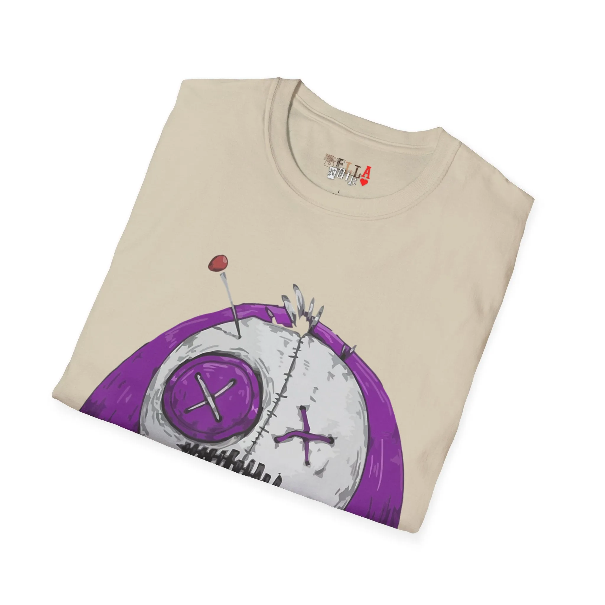 Pincushion Head Bear Unisex Softstyle T-Shirt
