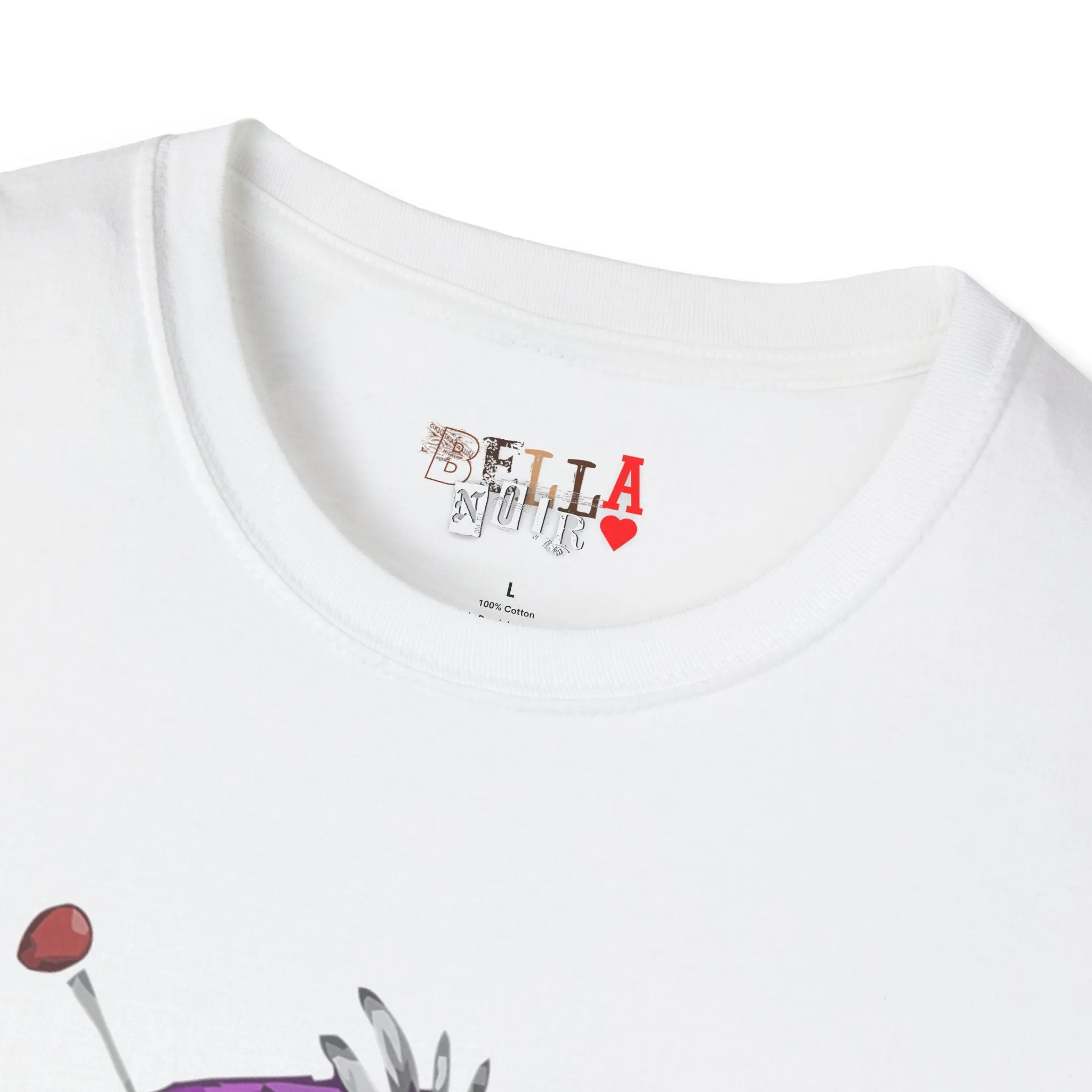 Pincushion Head Bear Unisex Softstyle T-Shirt