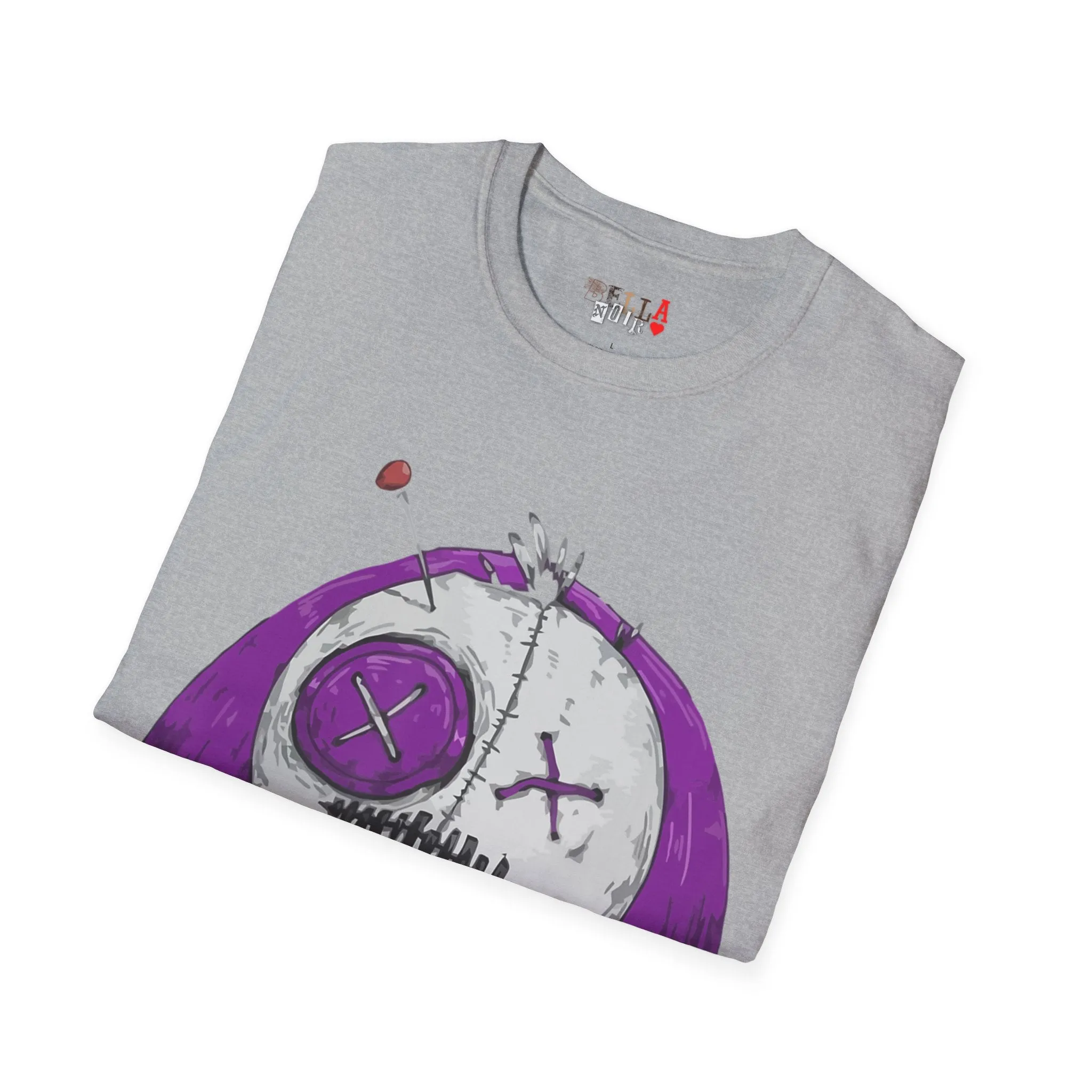 Pincushion Head Bear Unisex Softstyle T-Shirt