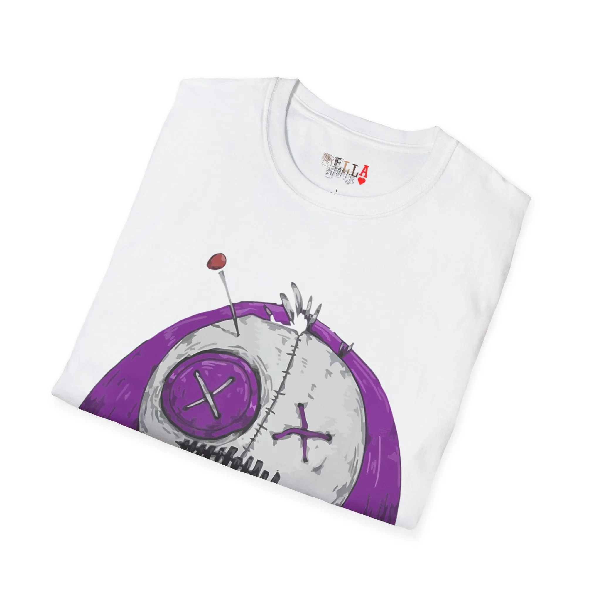 Pincushion Head Bear Unisex Softstyle T-Shirt