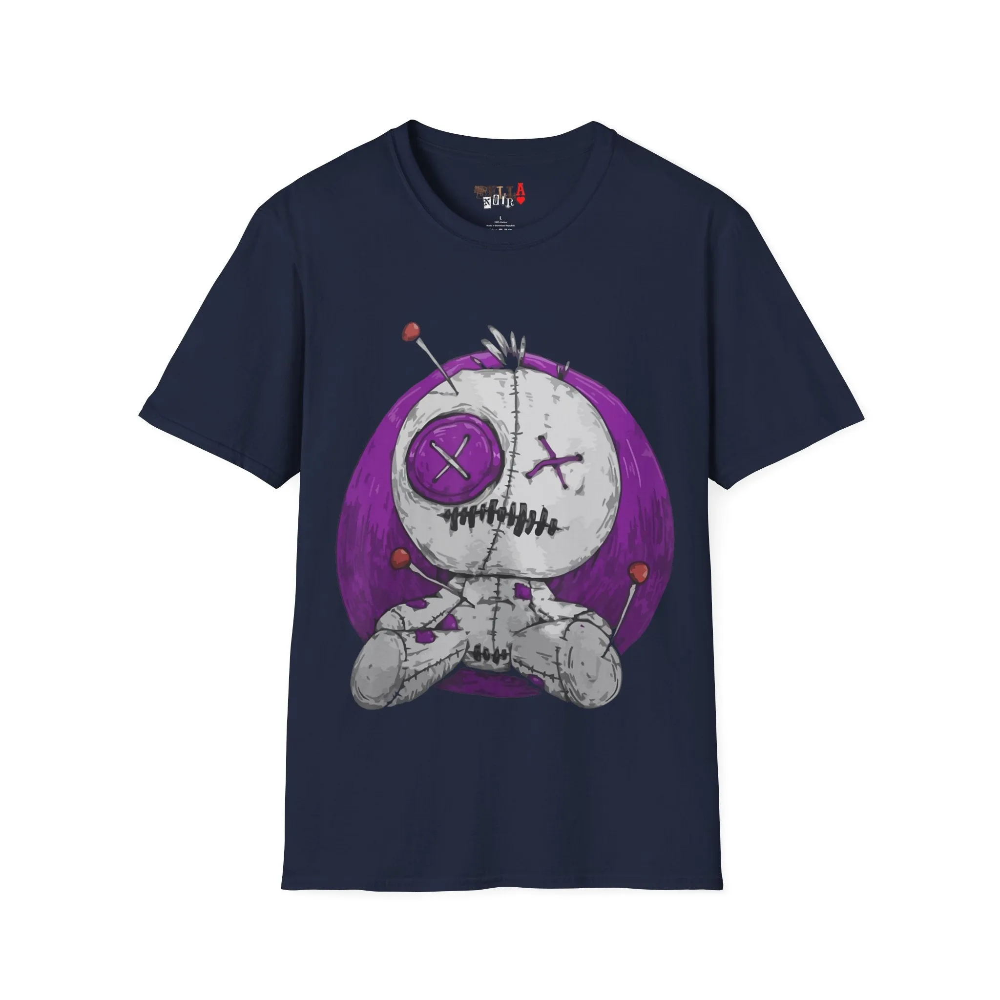 Pincushion Head Bear Unisex Softstyle T-Shirt