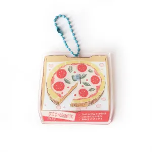 Pizza God's Handwork {Acrylic Keychain}