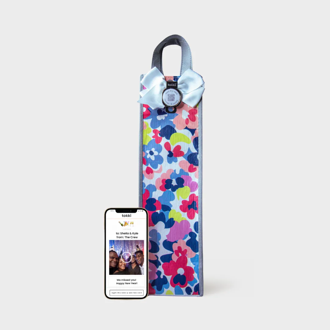 Play | Medium | Reusable Gift Bag   QR Greeting Card