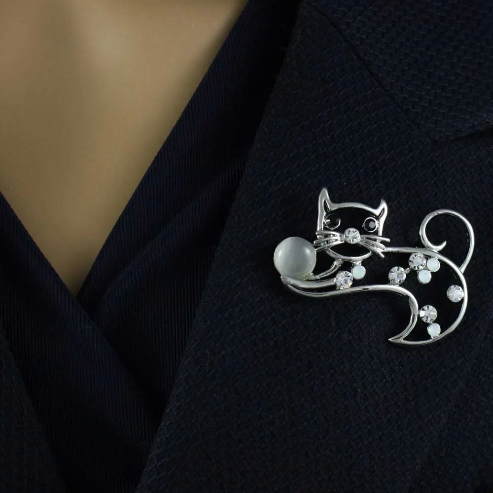 Playful Cats Brooch Pin Bundle - CATSET1