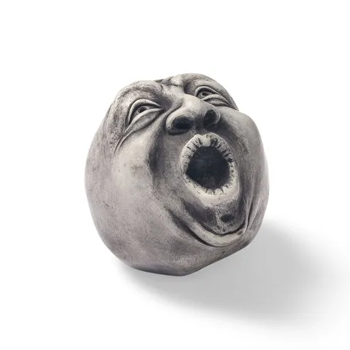 Playful Concrete Tabletop Heads