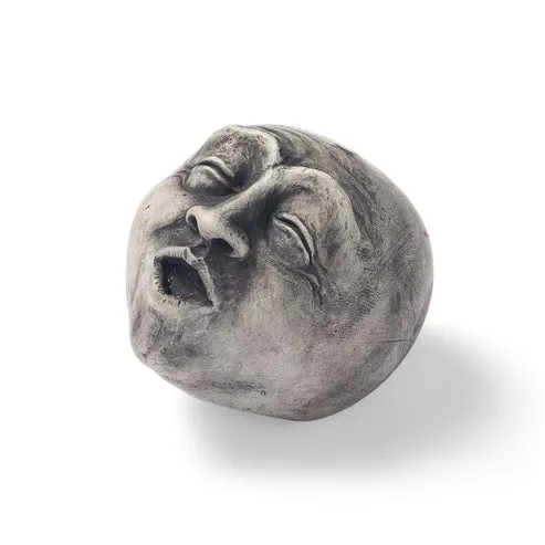 Playful Concrete Tabletop Heads