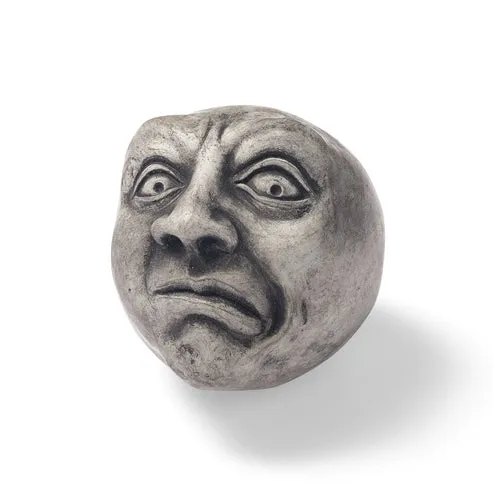 Playful Concrete Tabletop Heads