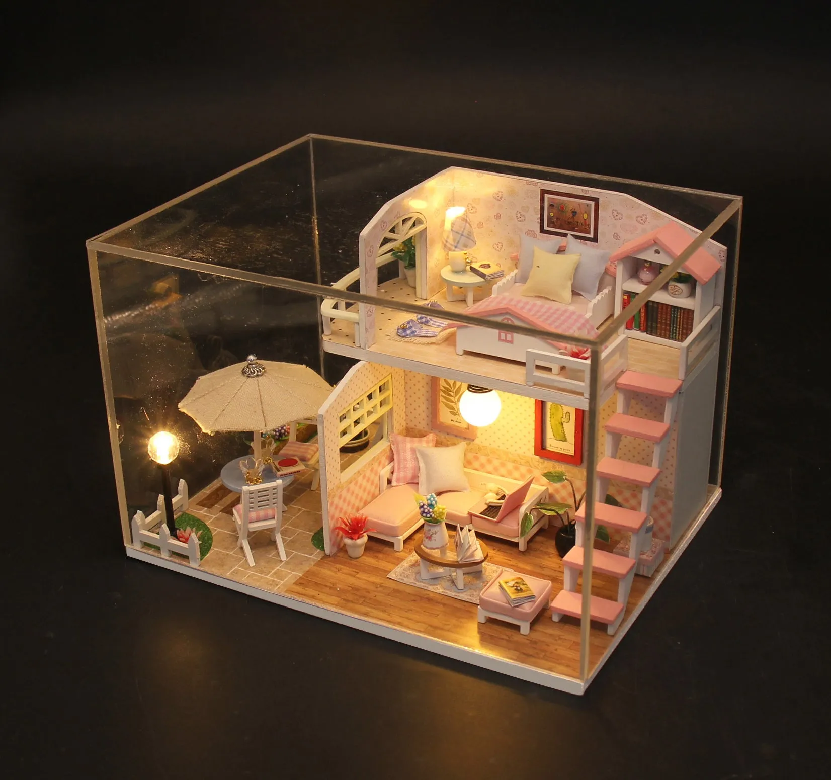 Playful DIY Miniature Dollhouse