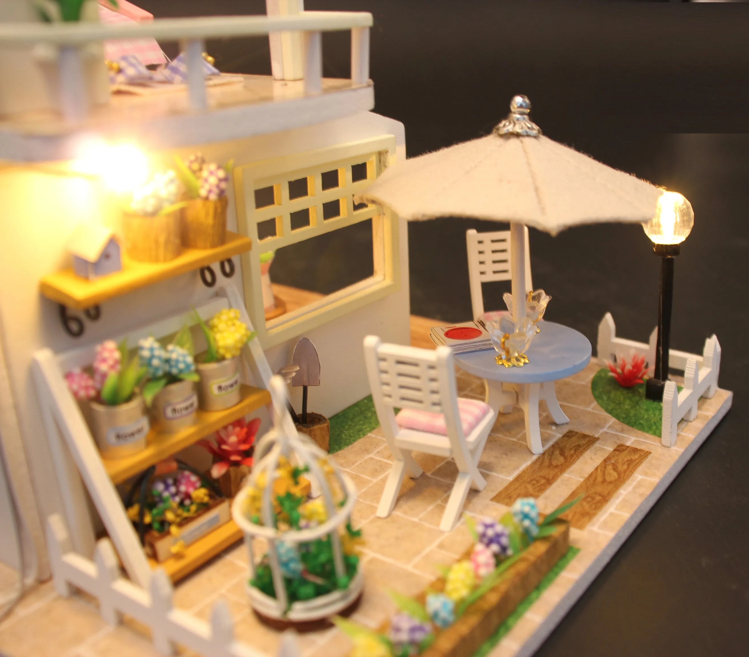 Playful DIY Miniature Dollhouse
