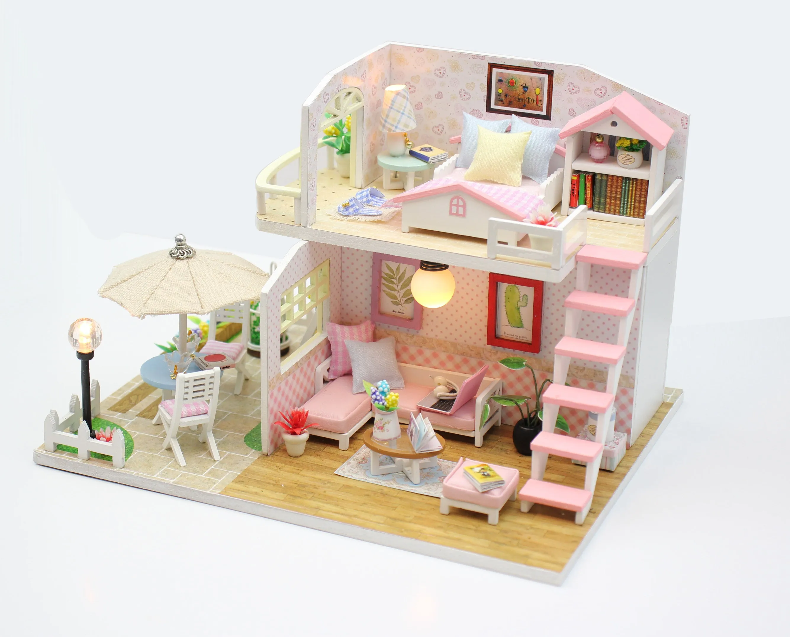 Playful DIY Miniature Dollhouse