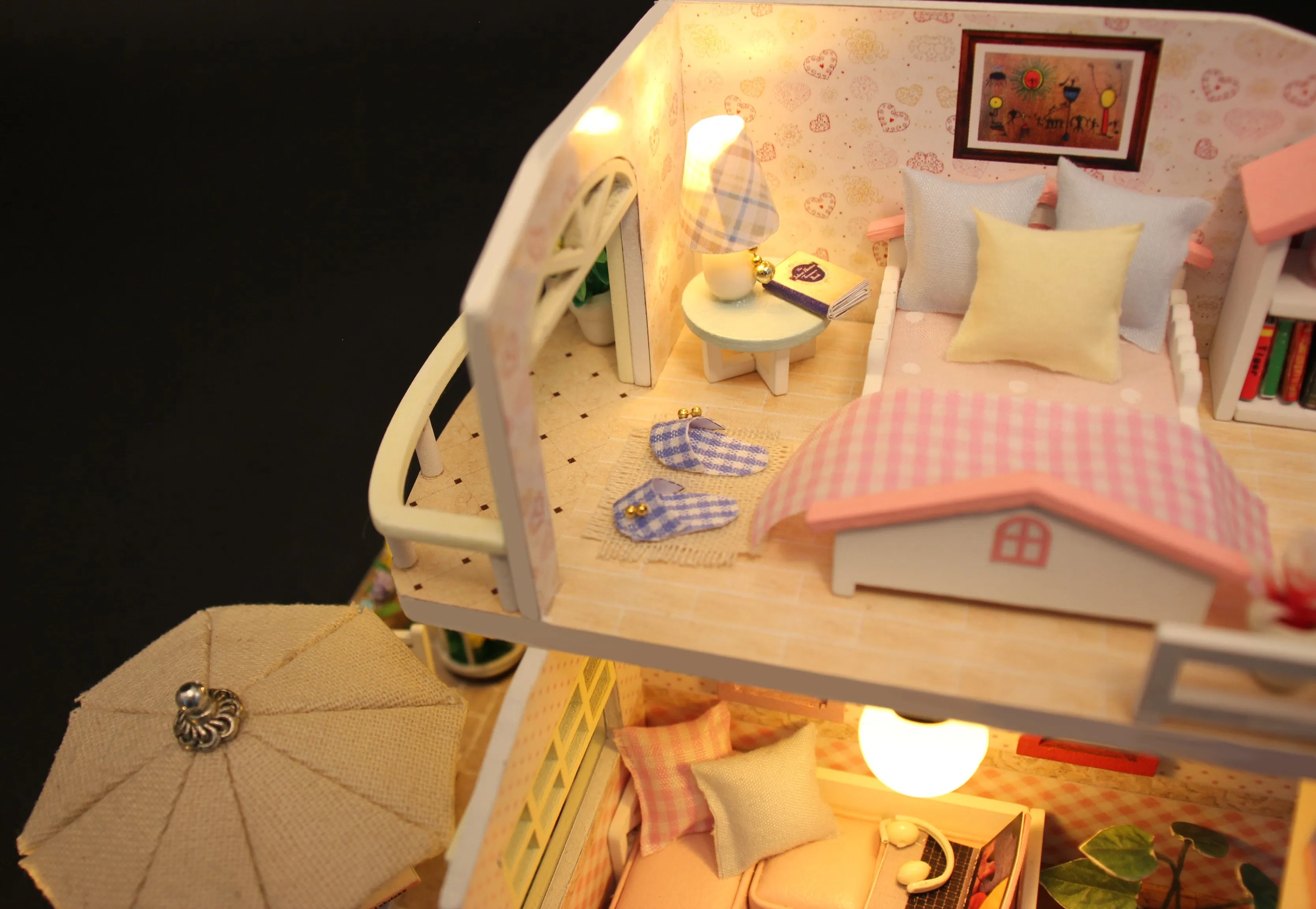 Playful DIY Miniature Dollhouse