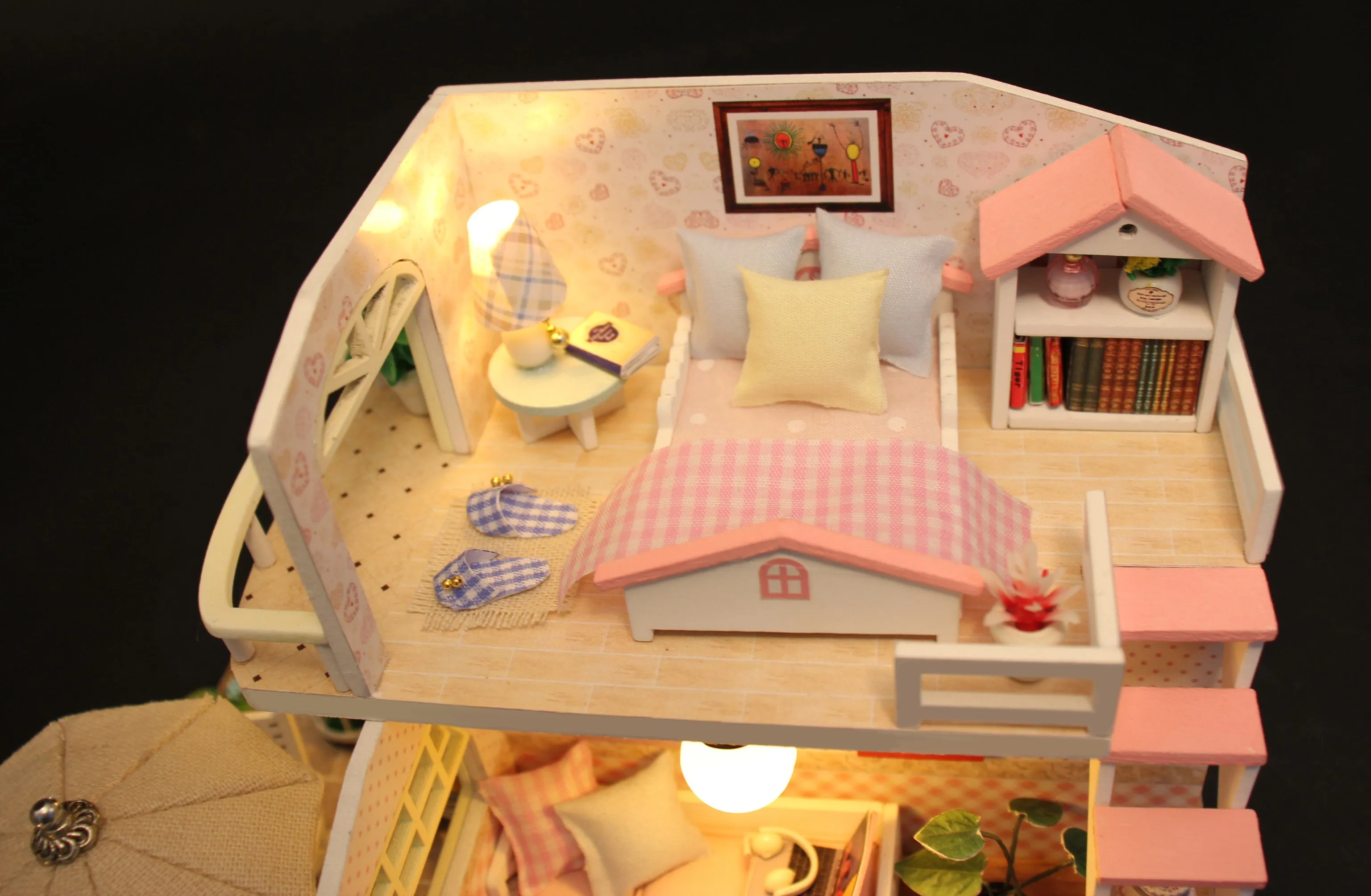 Playful DIY Miniature Dollhouse