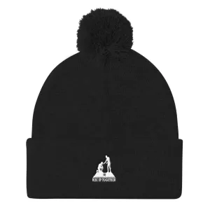 Pom Pom Knit Cap