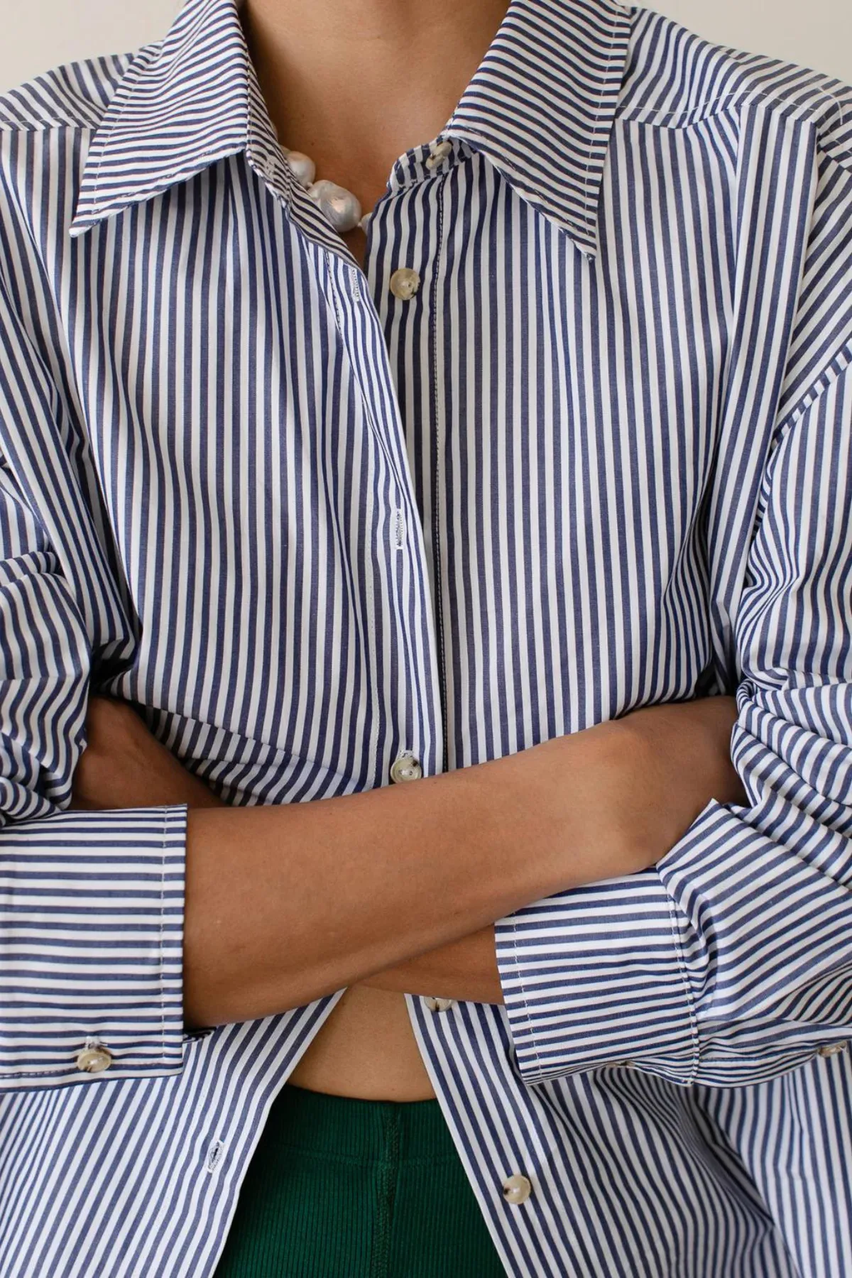 Pop Button Down