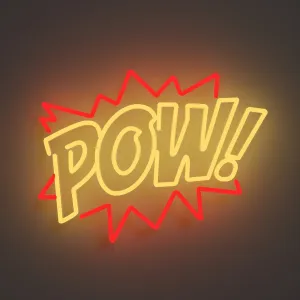 POW! - LED neon sign
