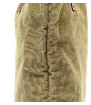PREOWNED Fendi Tote Bag in Beige Corduroy