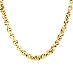 Puffy Rollo Chain Necklace