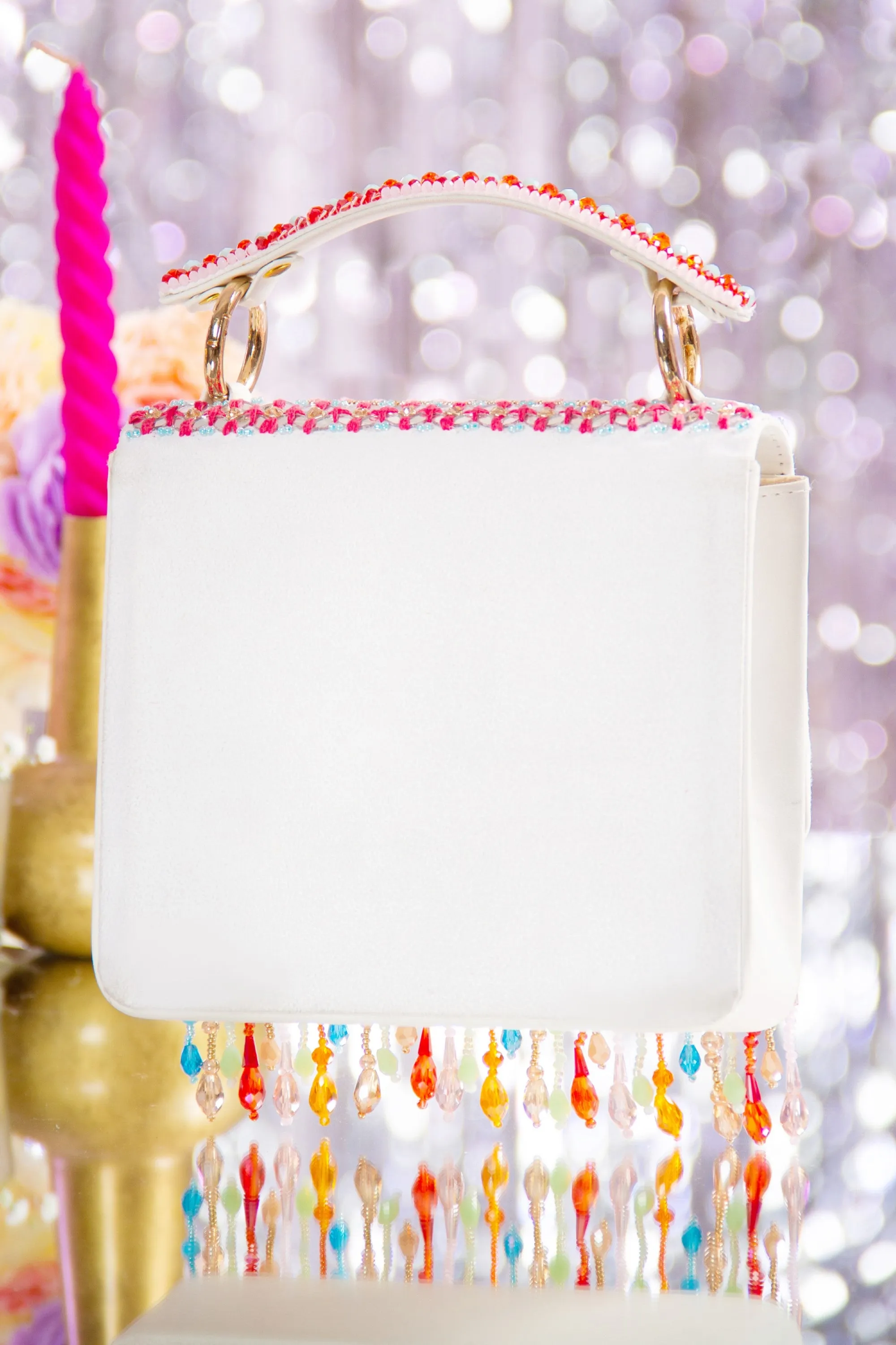 Rangeela Wedges & Handbag Combo