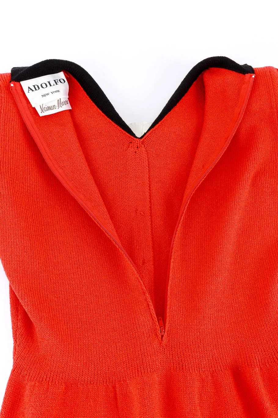 Reagan Red Knit Dress