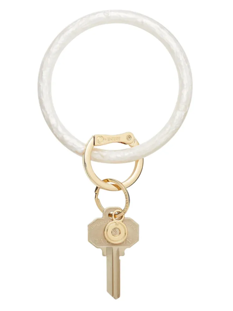 Resin Big O® Key Ring - Marshmello
