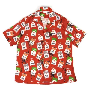Rhude SS Graphic Button Up Size Medium
