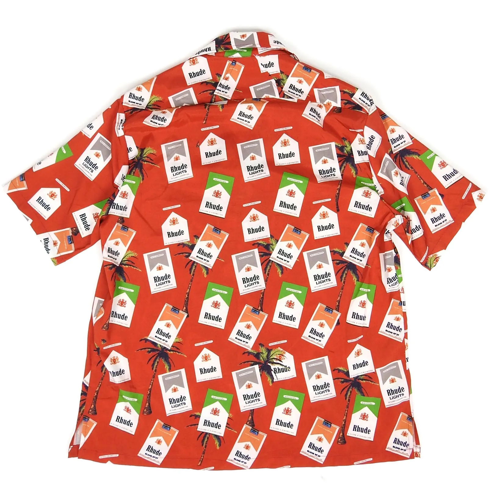 Rhude SS Graphic Button Up Size Medium