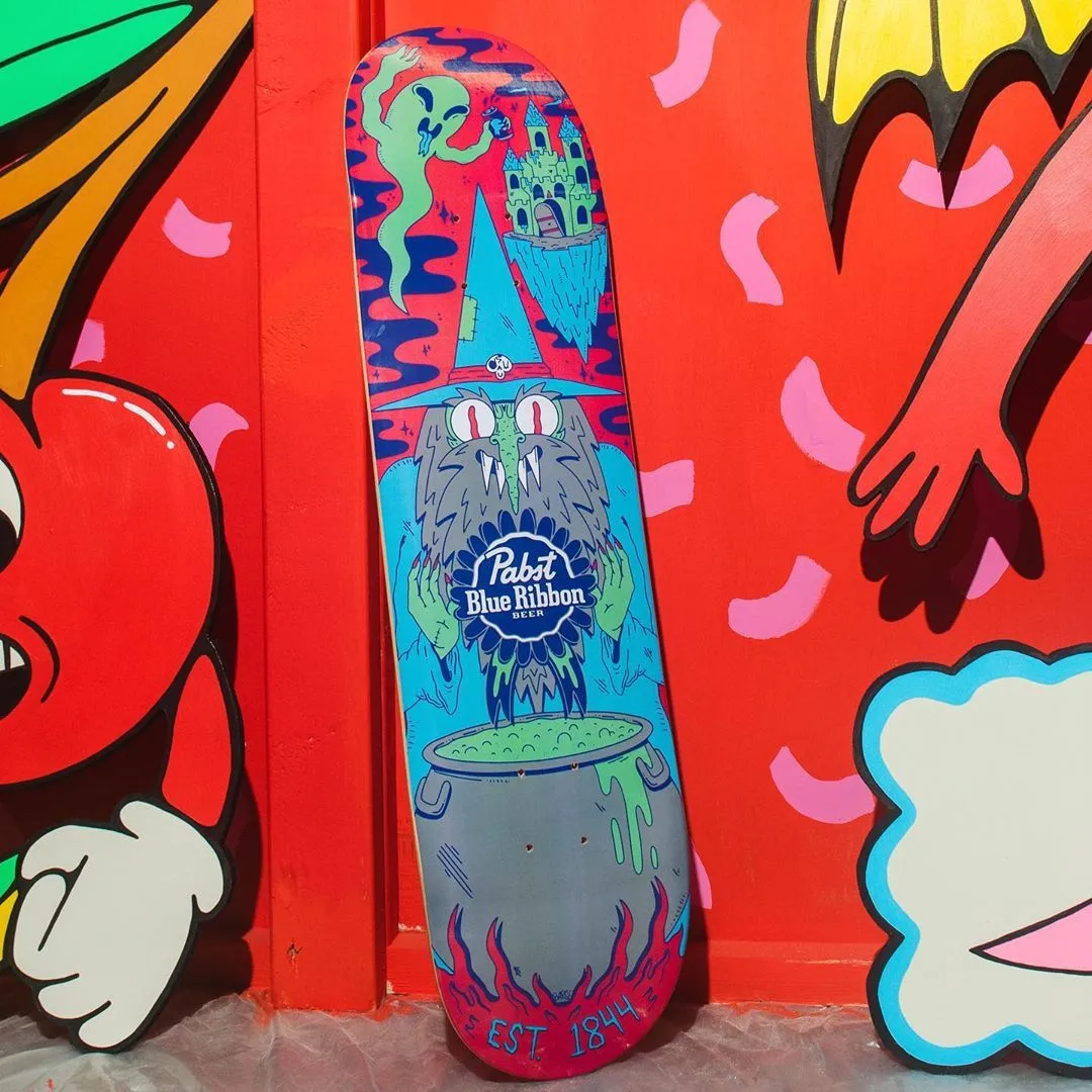 Ride With The Wizard Skatedeck