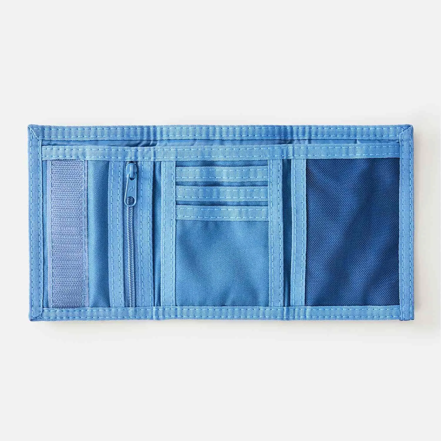 Rip Curl Distressed Denim Wallet Mid Blue