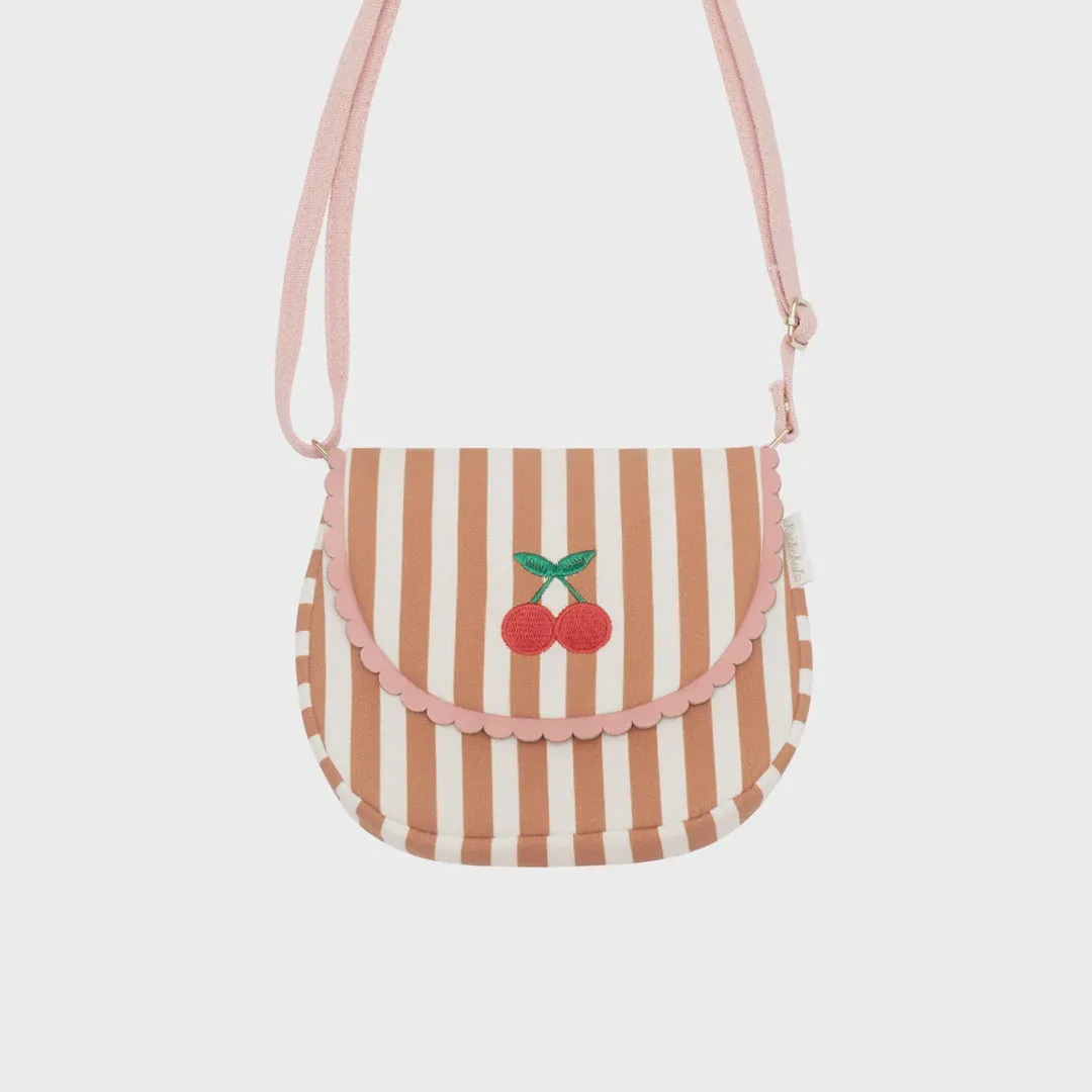 Rockahula - Stripy Cherry Scallop Bag