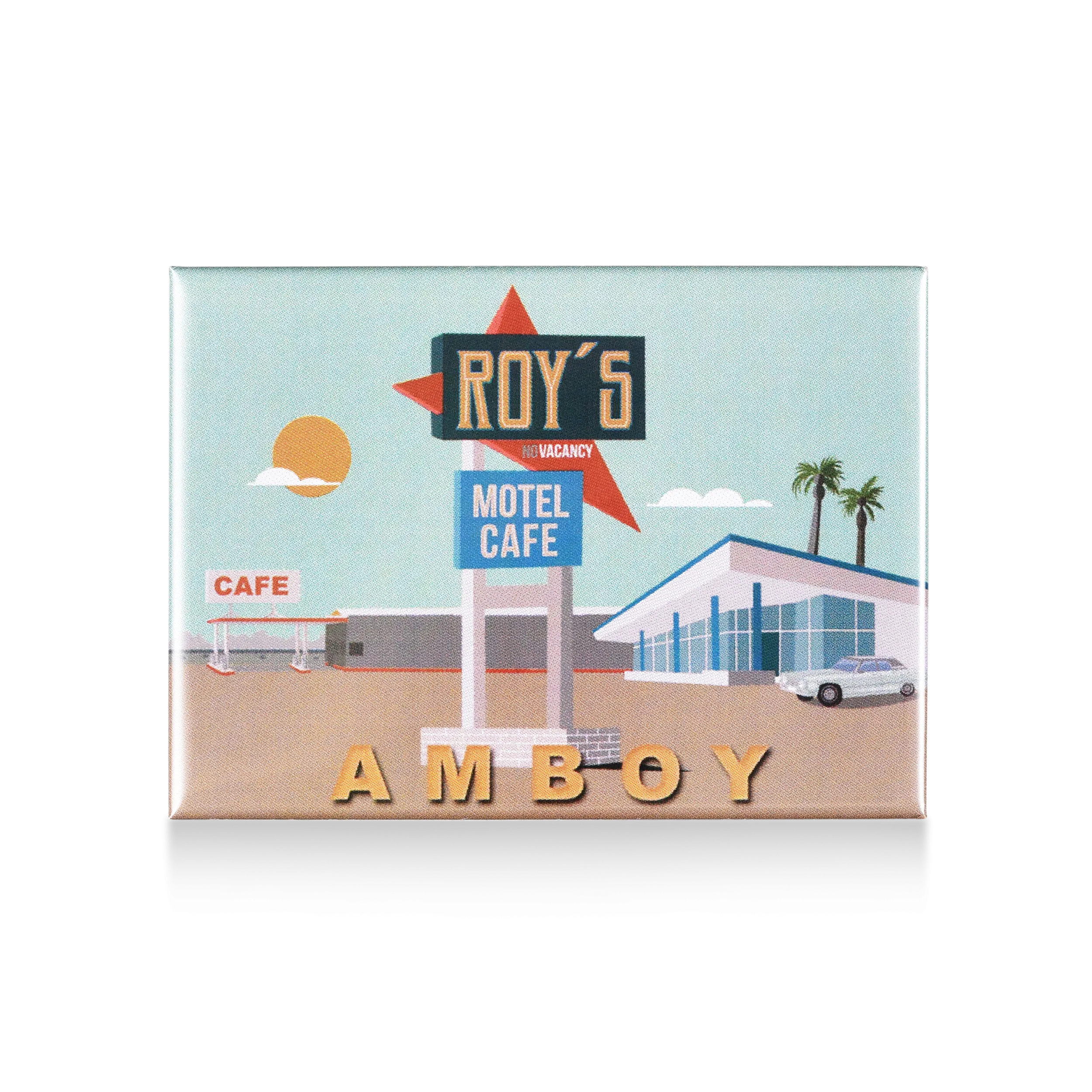 Roy's Famous Sign Magnet - Cartoon Landscape