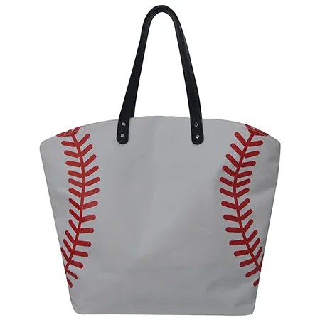 !SALE! Baseball White Print NGIL Canvas Fashion Shoulder Bag
