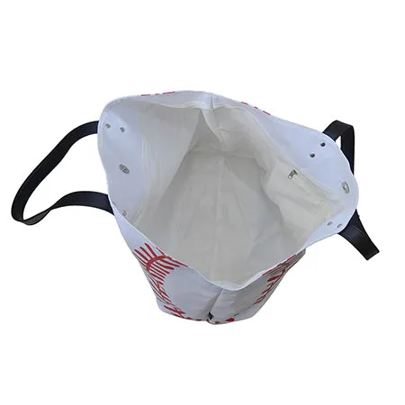!SALE! Baseball White Print NGIL Canvas Fashion Shoulder Bag