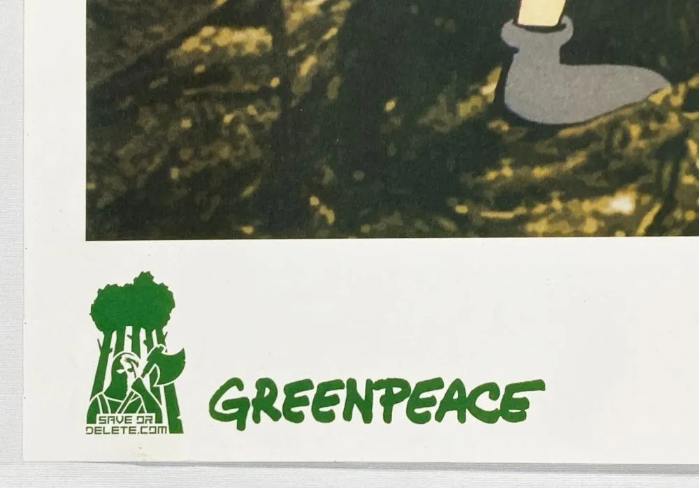 Save or Delete Official Greenpeace Print