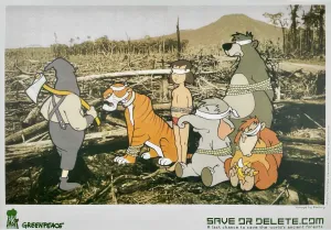 Save or Delete Official Greenpeace Print