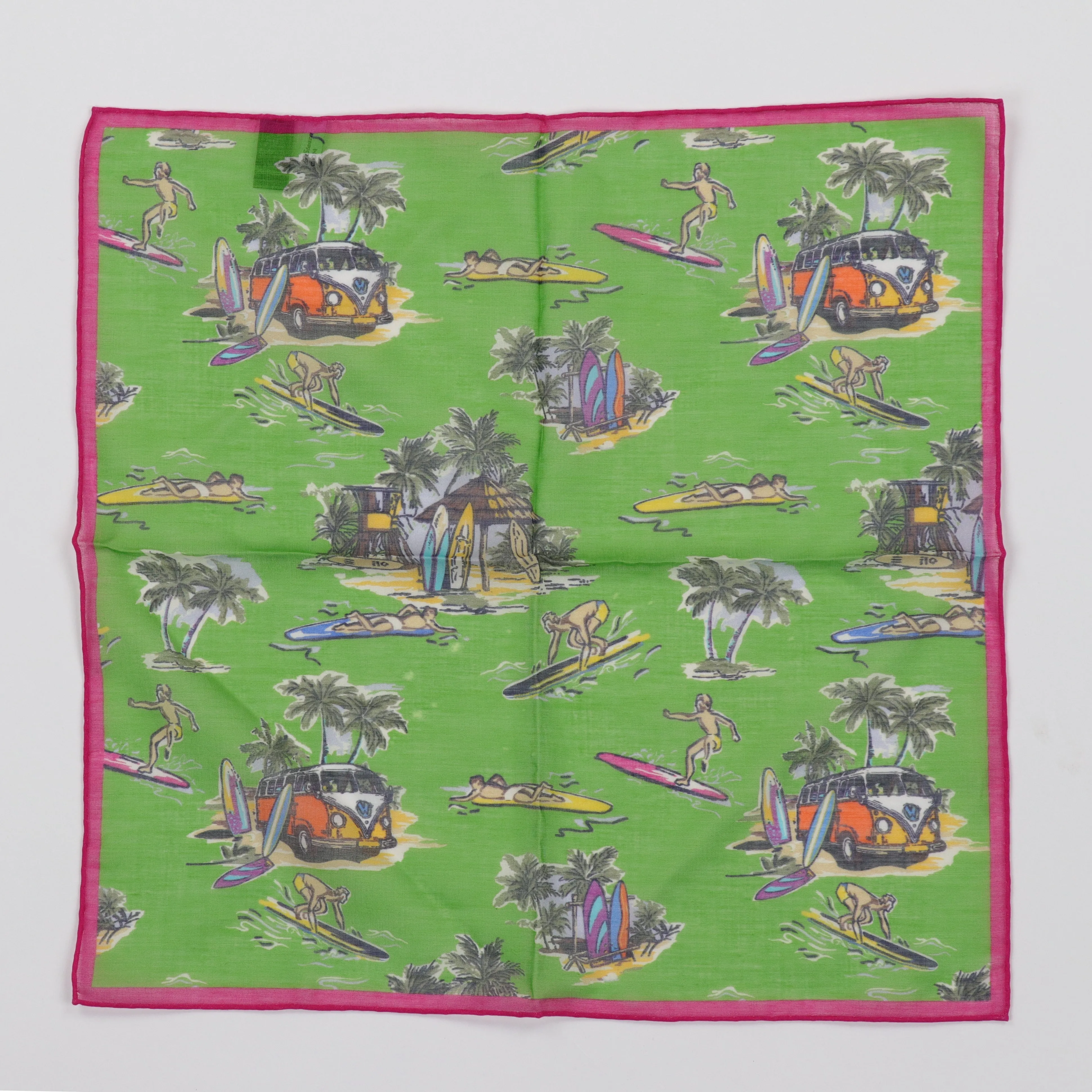 Seaward & Stearn Pocket Square - Surfers Green