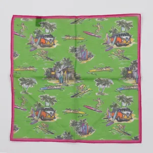 Seaward & Stearn Pocket Square - Surfers Green