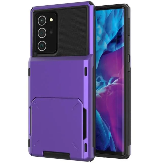 Shockproof Wallet Case For Samsung Galaxy