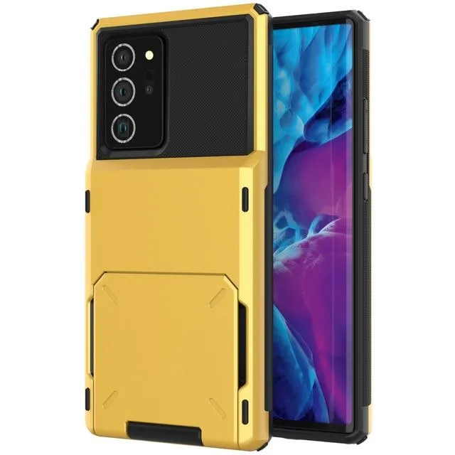 Shockproof Wallet Case For Samsung Galaxy