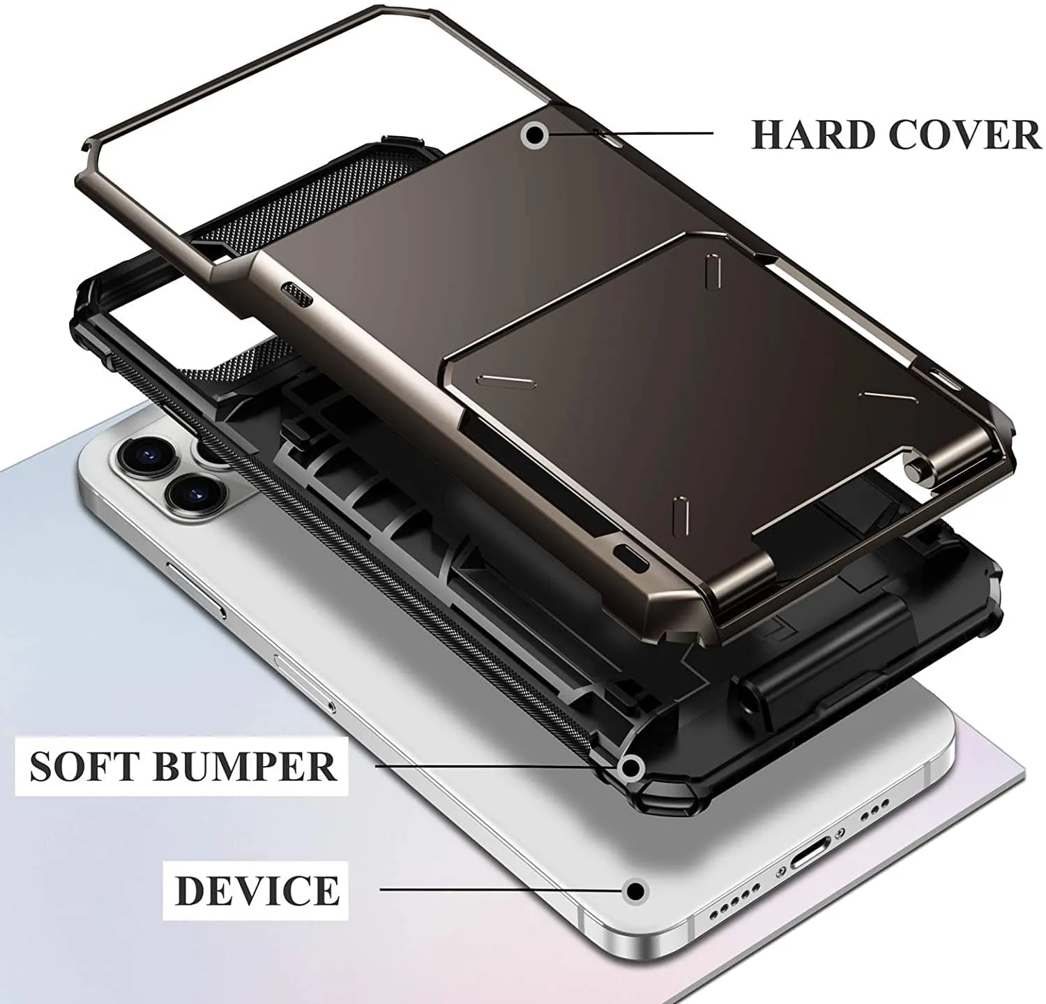 Shockproof Wallet Phone Case