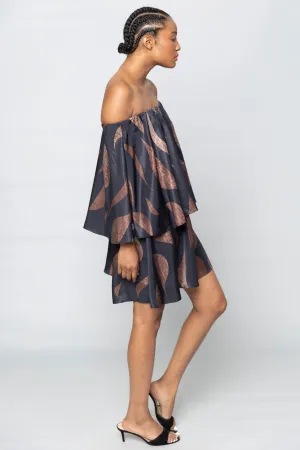 Short Tiered Off Shoulder