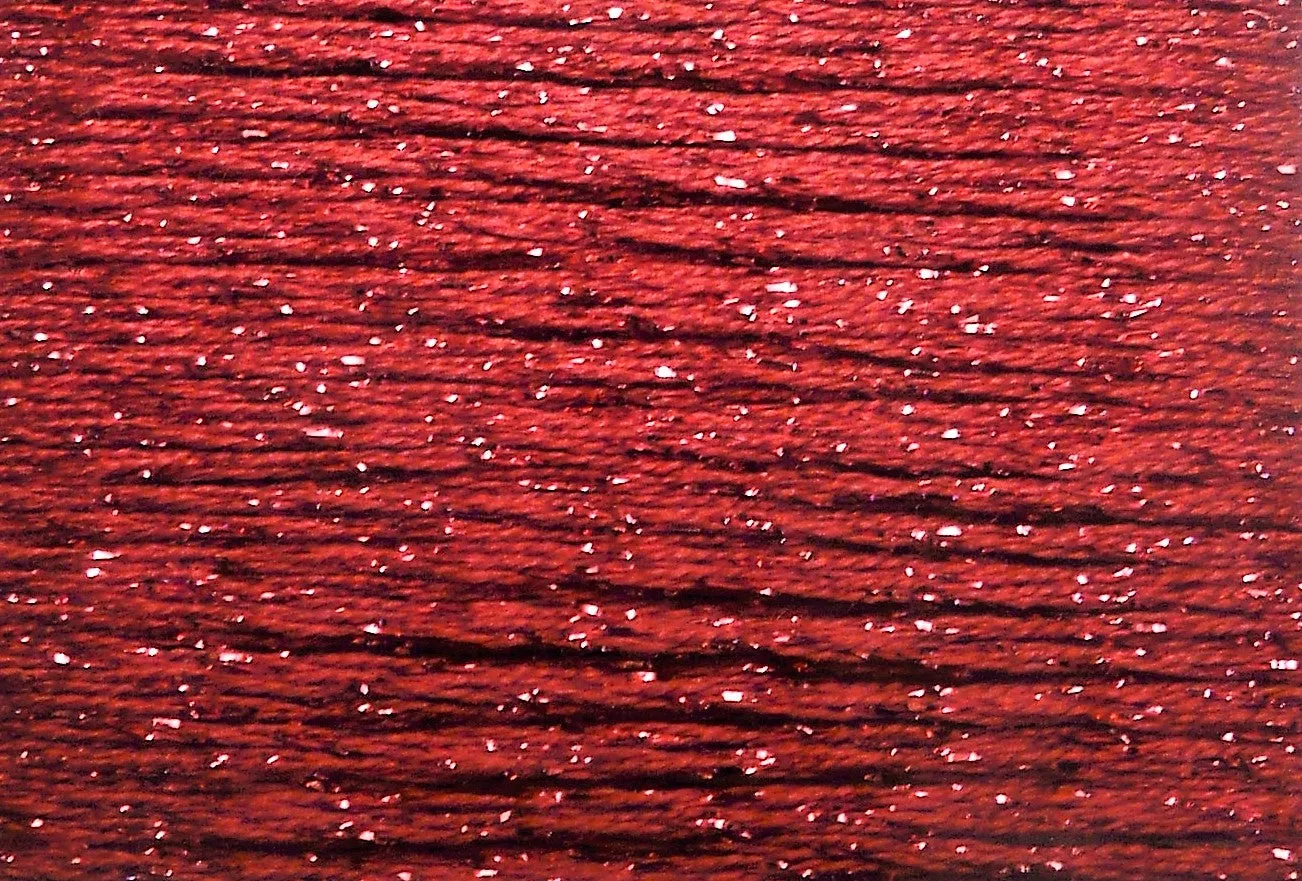 Silk Lame Braid 13 Count- Pinks, Reds, Oranges, Browns, Yellows