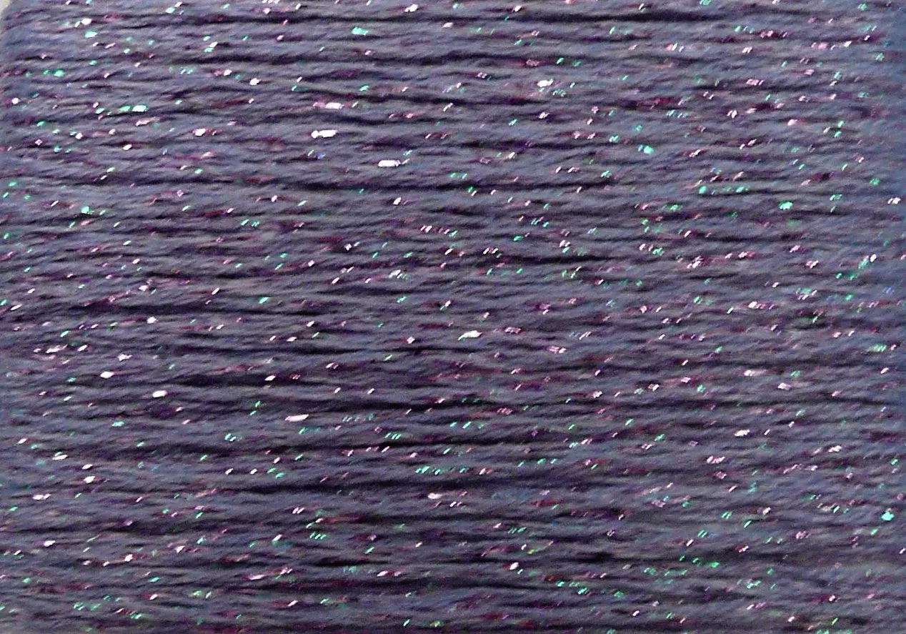 Silk Lame Braid 18 Count- Blues, Purples, Greens,