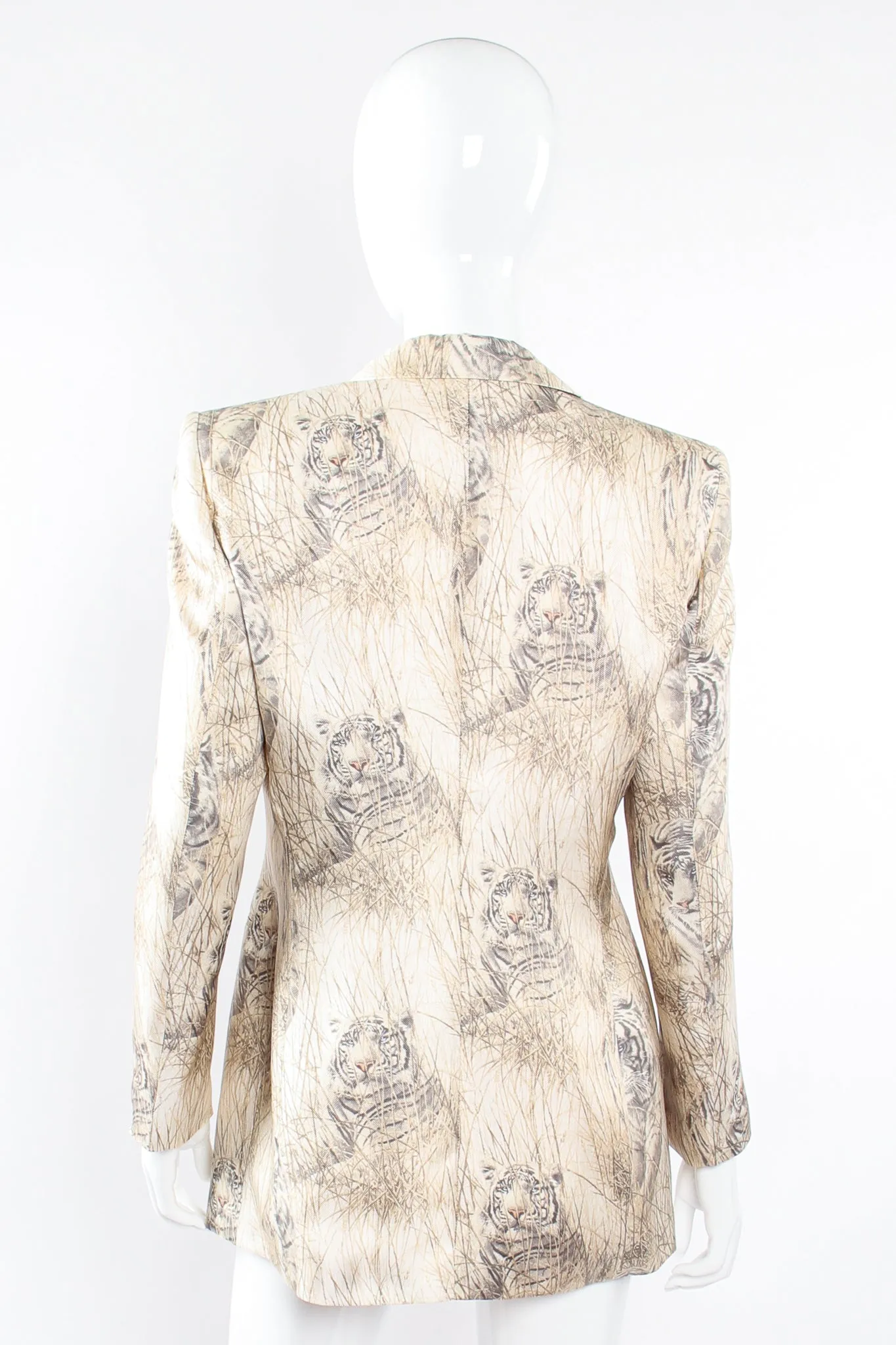 Silk Snow Tiger Jacket
