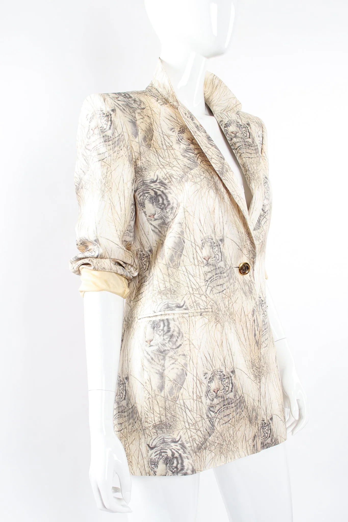 Silk Snow Tiger Jacket