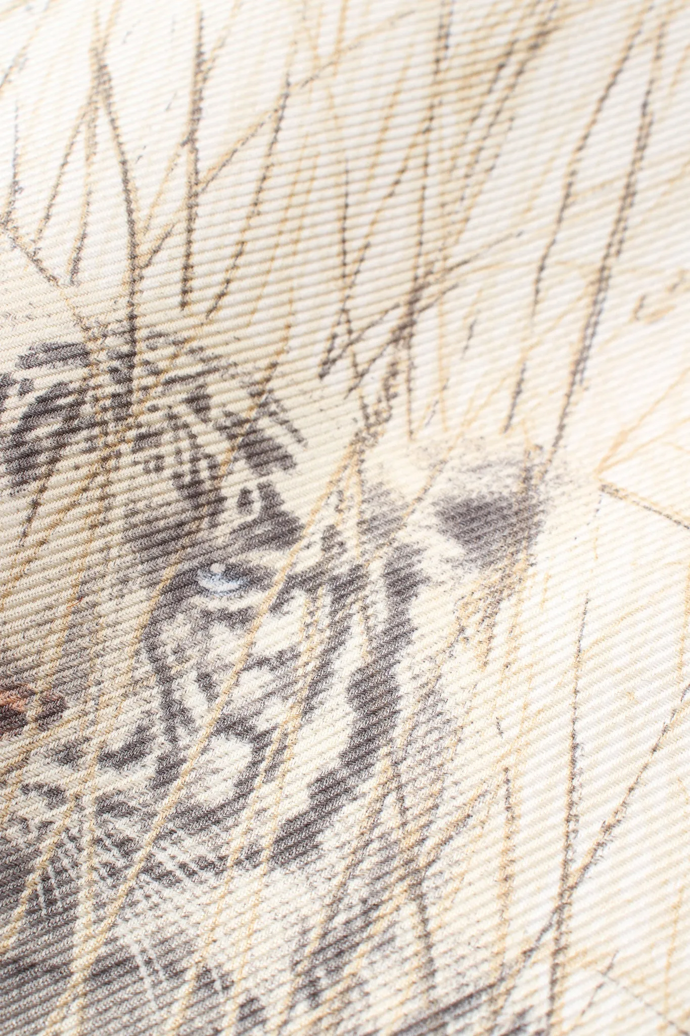 Silk Snow Tiger Jacket